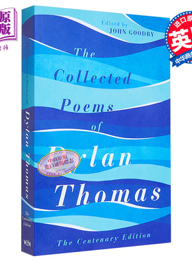 狄兰托马斯诗选  百年纪念版 英文原版 The Collected Poems of Dylan Thomas  The Centenary Edition Dylan Thomas【中商原