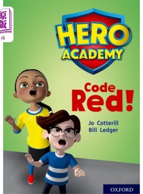 海外直订Hero Academy: Oxford Level 12, Lime+ Book Band: Code Red! 英雄学院：牛津12级，莱姆+图书乐队：红色代码！