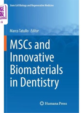 海外直订Mscs and Innovative Biomaterials in Dentistry Mscs与牙科创新生物材料