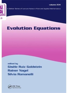 海外直订Evolution Equations: Proceedings in Honor of J. A. Goldstein's 60th Birthday 进化方程:j·a·戈尔茨坦60岁诞辰