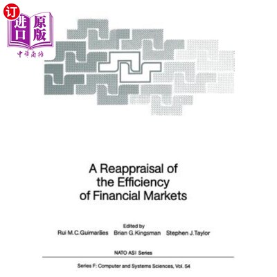 海外直订A Reappraisal of the Efficiency of Financial Markets 对金融市场效率的重新评估