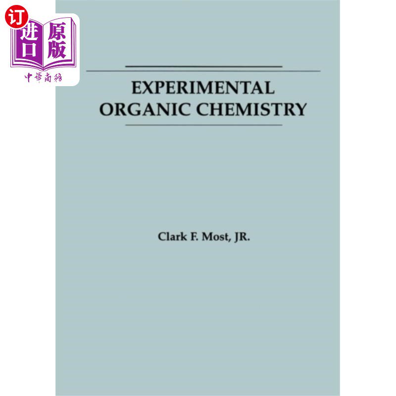 海外直订Experimental Organic Chemistry 实验有机化学