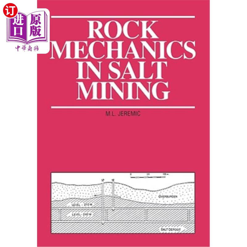 海外直订Rock Mechanics in Salt Mining 盐岩开采中的岩石力学