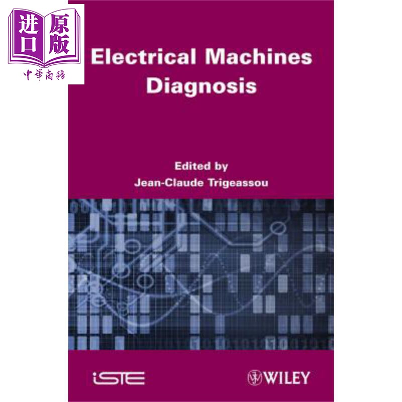 现货 发电机诊断 Electrical Machines Diagnosis Jean【中商原版】