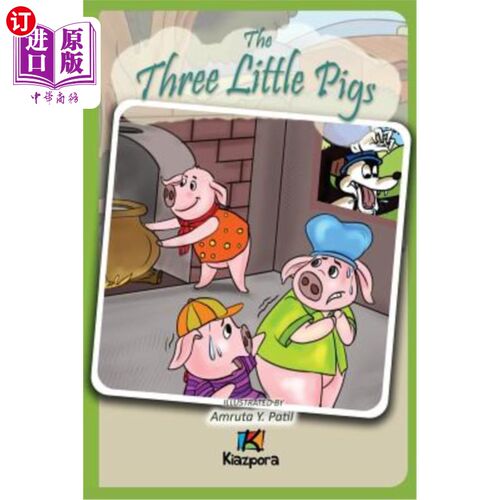 海外直订The Three Little Pigs: Child Friendly Version of the Classic Tale 三只小猪：经典故事的儿童版