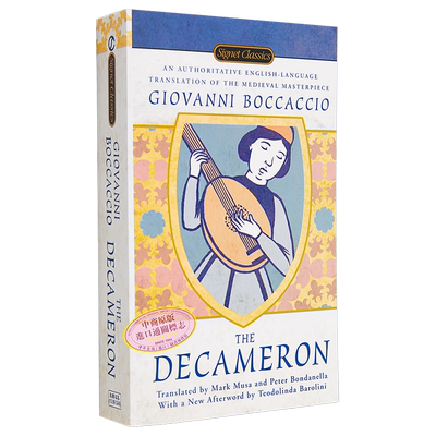 乔万尼 薄伽丘 十日谈 英文原版 The Decameron Signet Classics【中商原版】