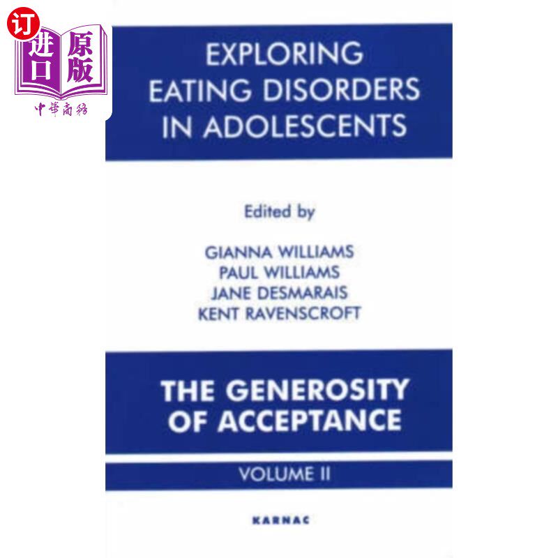海外直订Exploring Eating Disorders in Adolescents 探讨青少年饮食失调