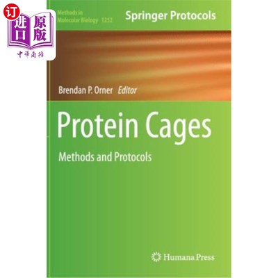 海外直订Protein Cages: Methods and Protocols 蛋白质笼：方法和协议