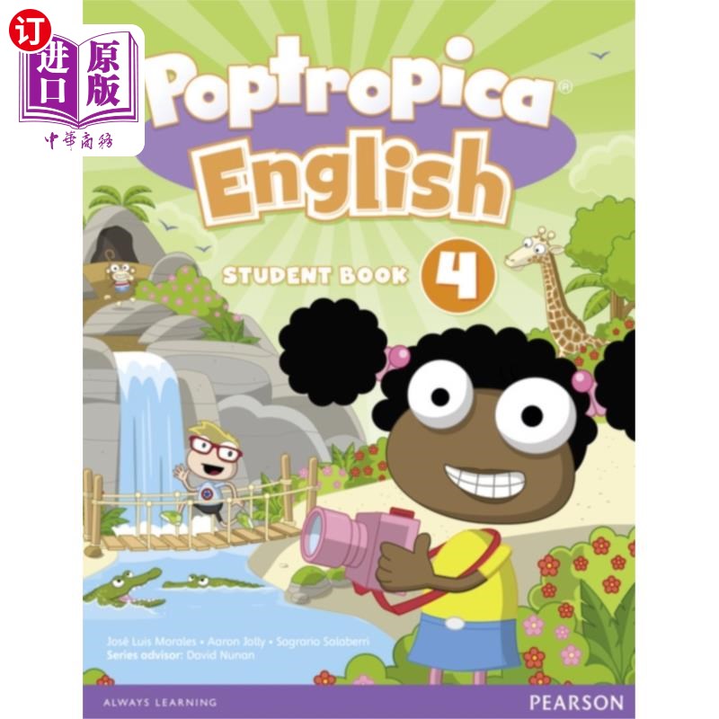 海外直订Poptropica English American Edition 4 Student Bo... Poptropica英语美国版4学生用书