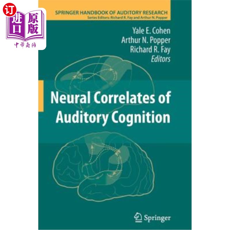 海外直订医药图书Neural Correlates of Auditory Cognition 听觉认知的神经相关 书籍/杂志/报纸 原版其它 原图主图