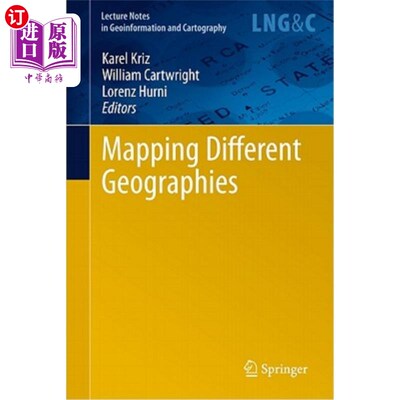 海外直订Mapping Different Geographies 映射不同的地域