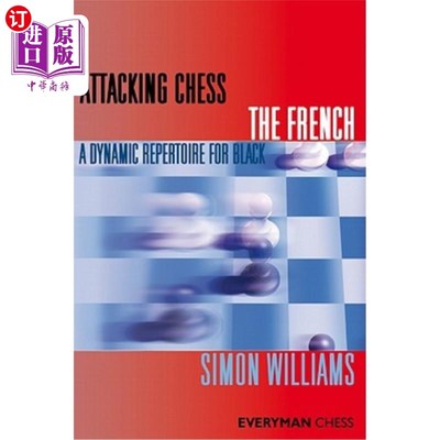 海外直订Attacking Chess The French 攻击法国象棋