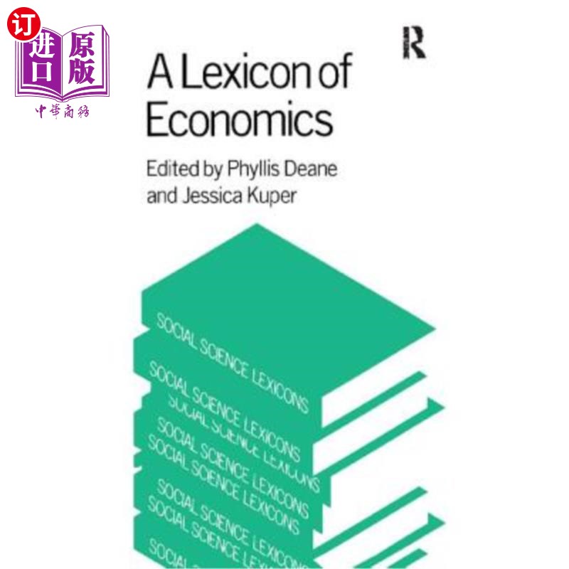 海外直订A Lexicon of Economics 经济学词典