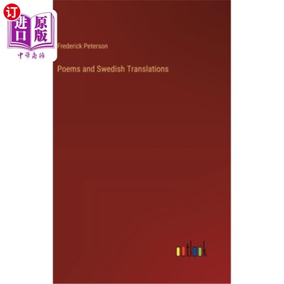 海外直订Poems and Swedish Translations 诗歌与瑞典语翻译