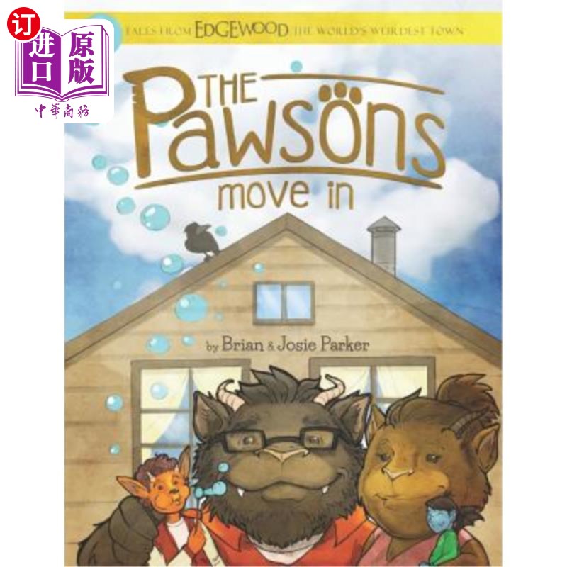 海外直订The Pawsons Move in 帕森一家搬进来了
