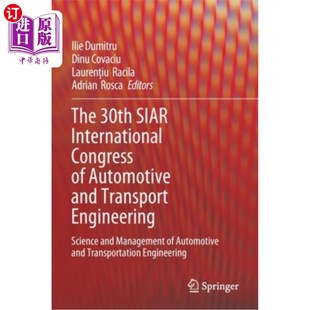 Transport 30th 海外直订The 第30届Siar国际汽车与运输 Congress International Automotive Engineering and Siar
