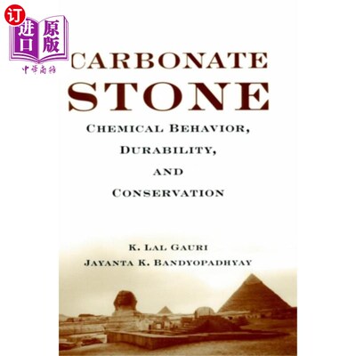 海外直订Carbonate Stone 碳酸盐岩的石头