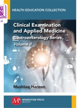 海外直订医药图书Clinical Examination and Applied Medicine, Volume II: Gastroenterology Series 临床检验与应用医学，