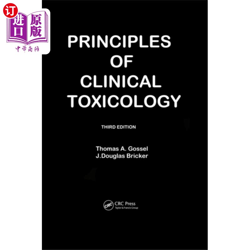 海外直订医药图书Principles Of Clinical Toxicology 临床毒理学原理“,