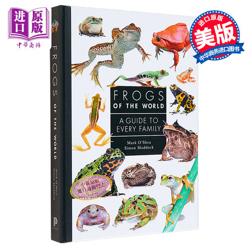 普林斯顿家庭指南 世界青蛙指南 Frogs of the World 英文原版 Mark O Shea【中商原版】