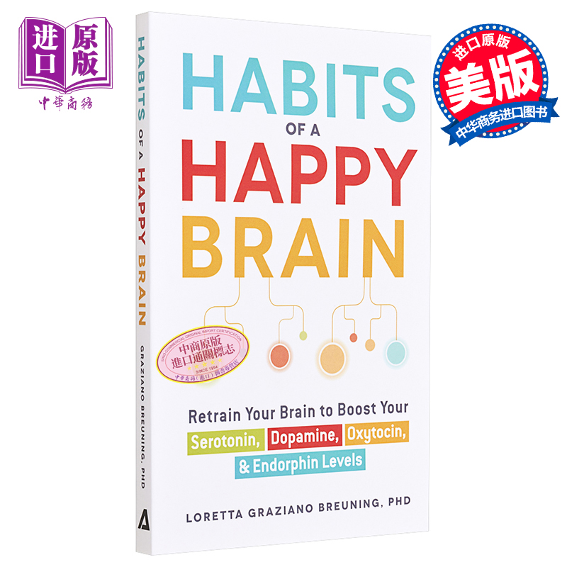 现货【中商原版】快乐大脑的习惯英文原版健康 Habits of a Happy Brain Loretta Graziano Breuning