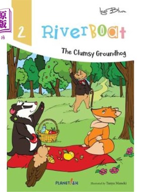 海外直订Riverboat: The Clumsy Groundhog 河船：笨拙的土拨鼠