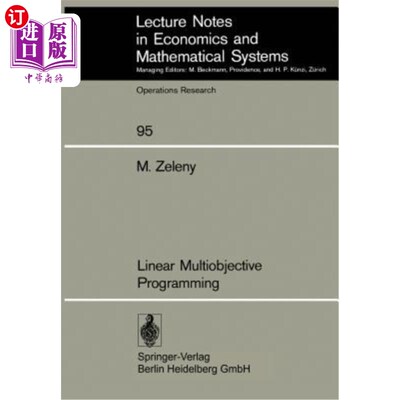 海外直订Linear Multiobjective Programming 线性多目标规划