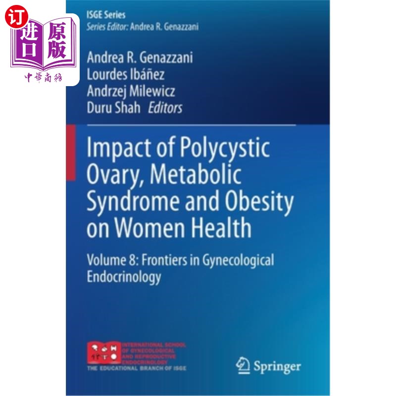 海外直订医药图书Impact of Polycystic Ovary, Metabolic Syndrome and Obesity on Women Health: Volu多囊卵巢、代谢综合