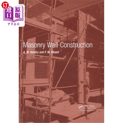 海外直订Masonry Wall Construction