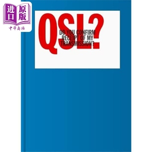 Receipt Transmission? 中商原版 QSL? 双向无线电通讯视觉画册 预售 You 进口艺术 Confirm