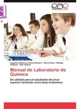 海外直订西班牙语 Manual de Laboratorio de Quimica Quimica实验室手册