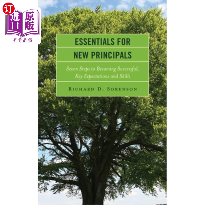 海外直订Essentials for New Principals: Seven Steps to Becoming Successful, Key Expectati 新校长必备:成功的七个步骤