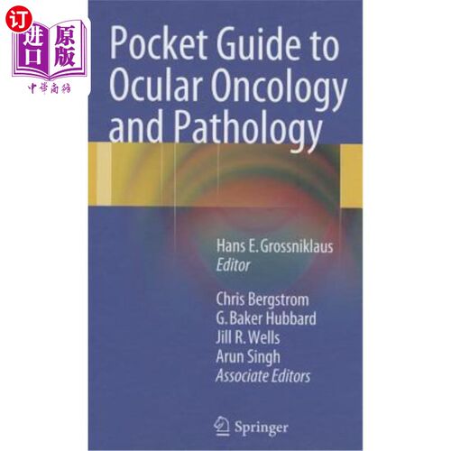 海外直订医药图书Pocket Guide to Ocular Oncology and Pathology 眼肿瘤学和病理学袖珍指南