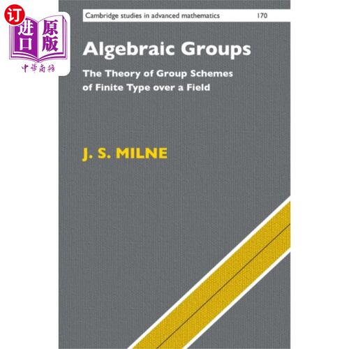 海外直订Algebraic Groups 代数群