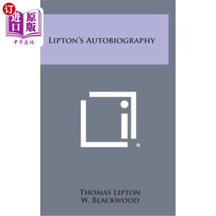 海外直订Lipton's Autobiography 利普顿自传