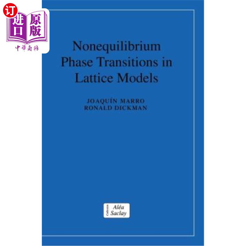 海外直订Nonequilibrium Phase Transitions in Lattice Models 晶格模型中的非平衡相变