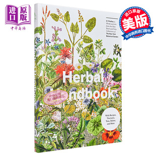 珍本收藏中 New Handbook 英文原版 纽约植物园 预售 50篇文字和艺术 Herbal 中商原版 草本手册 Garden The York Botanical