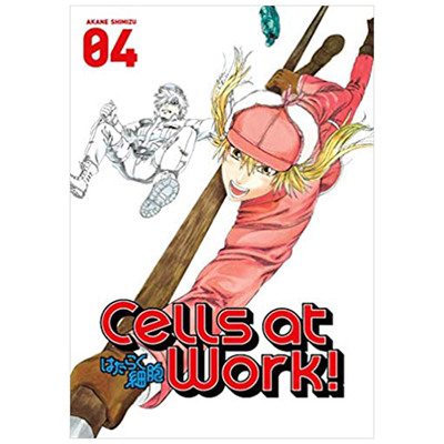 漫画 工作细胞！4 Cells At Work! 4 英文原版 Shimizu【中商原版】
