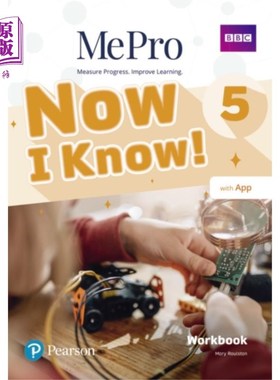 海外直订Now I Know MePro Level 5 Workbook with App 现在我知道MePro 5级工作簿与应用程序