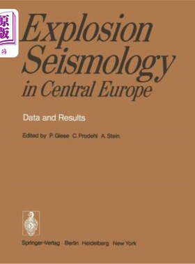 海外直订Explosion Seismology in Central Europe: Data and Results 中欧爆炸地震学：数据和结果
