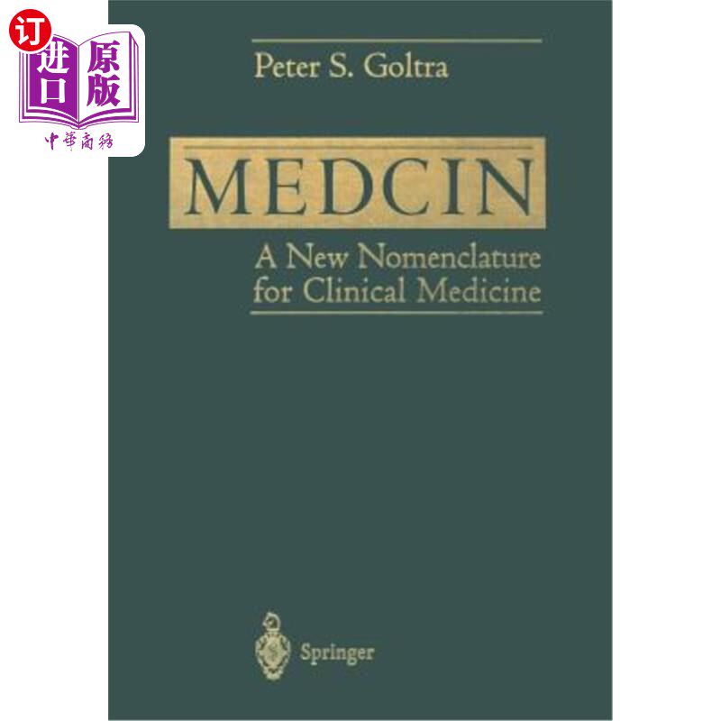 海外直订医药图书Medcin: A New Nomenclature for Clinical Medicine medcin：一个新的临床医学术语
