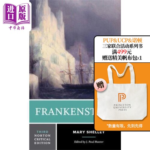 弗兰肯斯坦 诺顿文学解读系列 Norton Critical Editions Frankenstein 英文原版 Mary Shelley 经典 大师【中商原版】