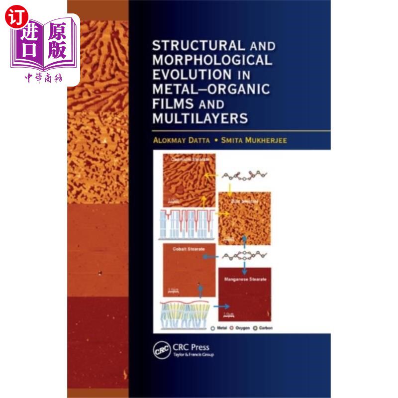 海外直订Structural and Morphological Evolution in Metal-... 金属有机薄膜和多层膜的结构和形态演化
