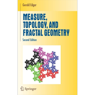 现货 测度拓扑和分形几何 第2版 Measure Topology and Fractal Geometry 英文原版 Gerald Edgar【中商原版】