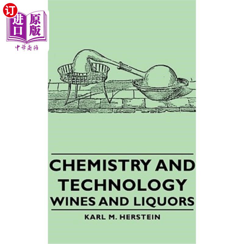 海外直订Chemistry and Technology - Wines and Liquors 化学与技术-葡萄酒与烈酒