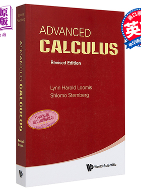 预售 高等微积分 哈佛大学高等微积分教材 修订版 豆瓣阅读 英文原版 Advanced Calculus Lynn Harold Loomis【中商原版】