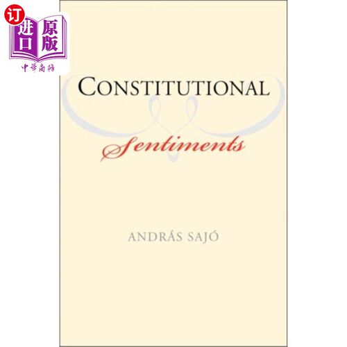 海外直订Constitutional Sentiments 宪法的情绪