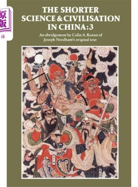 海外直订Shorter Science and Civilisation in China: Volum... 中国科学与文明简史(第三卷