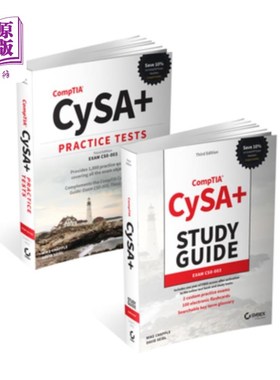 海外直订Comptia Cysa+ Certification Kit: Exam Cs0-003 Comptia Cysa+认证套件:考试Cs0-003