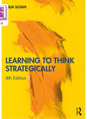 海外直订Learning to Think Strategically 学会战略性思考